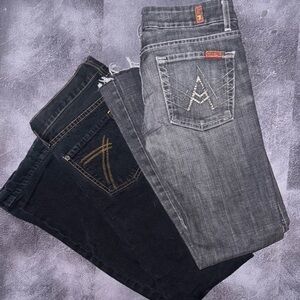 Citizens Of Humanity Dark Blue and Black/ Gray Jeans size 27 Women’s